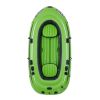 VEVOR Inflatable Boat, 4-Person Inflatable Fishing Boat, Strong PVC Portable Boat Raft Kayak, 45.6" Aluminum Oars, High-Output Pump, Fishing Rod Holde