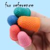 One Set Multicolor Finger Cot Silicone Finger Caps for Protection Finger Covers Finger Gloves