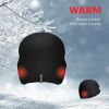 Lightweight Thermal Skull Cap Ears Warm Cycling Helmet Liner Winter Running Beanie Hats Sweat Wicking 2 Pack