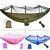 Camping Hammock with Mosquito Net Ultralight Portable Nylon Outdoor Windproof Anti-Mosquito Swing Sleeping Hammock