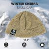 Sherpa Watch Cap - Winter Beanie Hat Fleece Lined Sports Tactical Warm Skull Cap